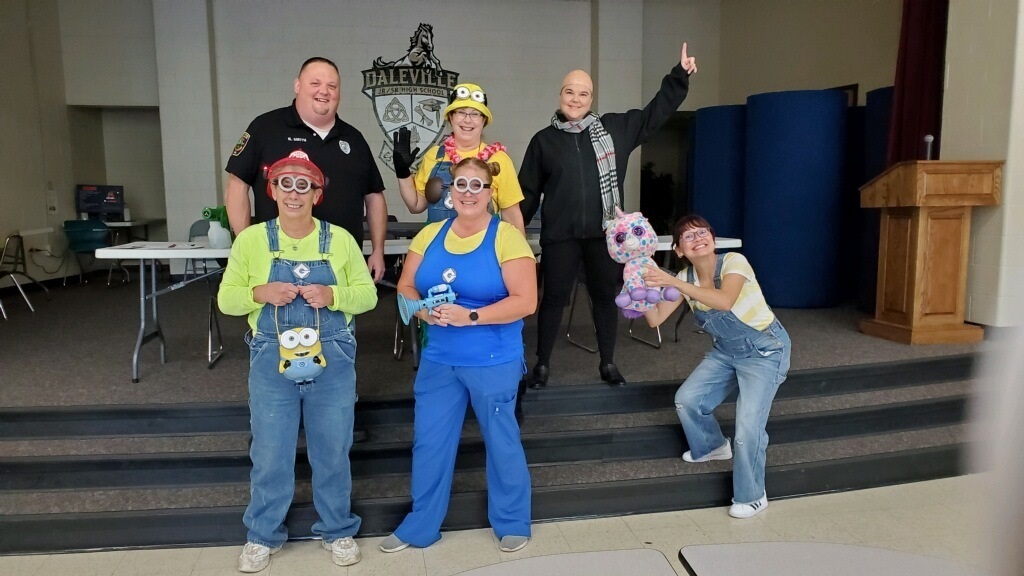 Cafeteria Staff Halloween 2021
